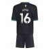 Manchester United Amad Diallo #16 Tredjedraktsett Barn 2025-26 Korte ermer (+ Korte bukser)
